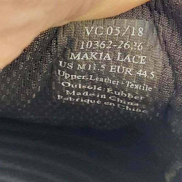 Olukai Makia Lace men's leather & textile Lace-up shoes - Picture 13 of 14